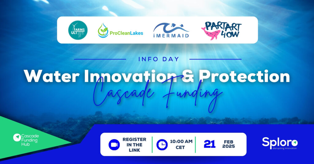 Cascade Funding Info Day 18 Water Innovation