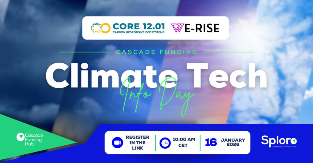 Climate Tech Cascade Funding Info Day